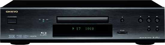 Onkyo BD-SP807 Blu-ray Player front view.