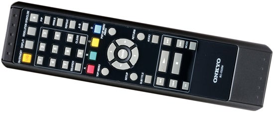 Onkyo BD-SP807 Blu-ray player remote control.