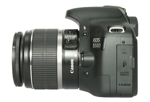 Canon EOS 550D side