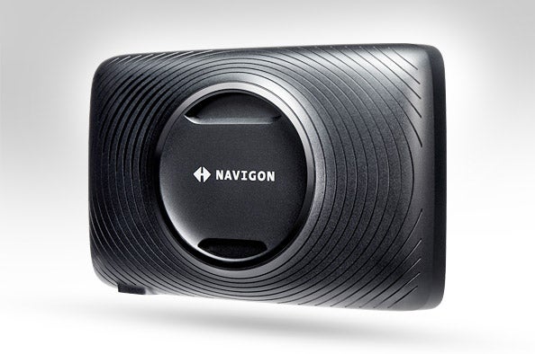 Navigon 6350 Live GPS device on a white background.