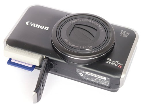 Canon PowerShot SX210 IS bottom