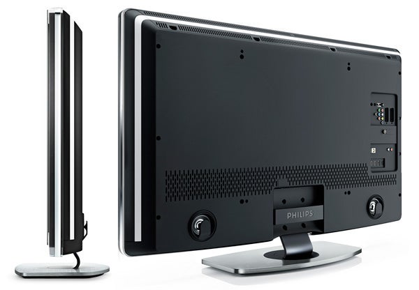 Philips 46PFL9704H LED TV front and rear view