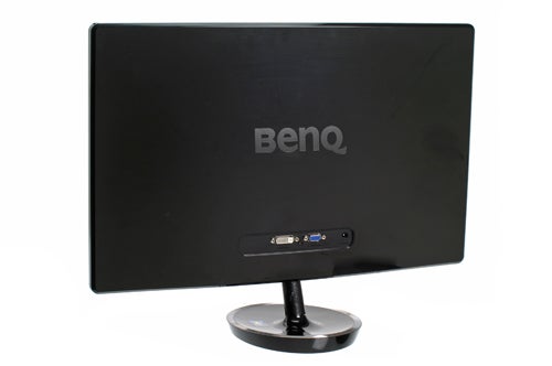 BenQ V2220 ultra-slim monitor displayed from the back view.