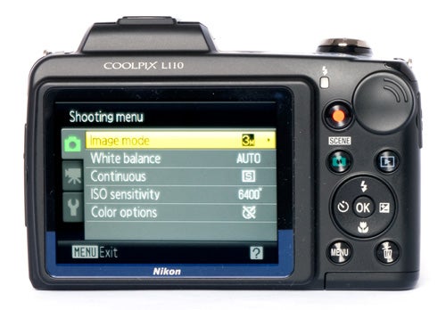 Nikon CoolPix L110 back