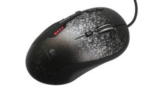 Logitech G500 Laser Gaming Mouse with on-the-fly adjustable DPI buttons.