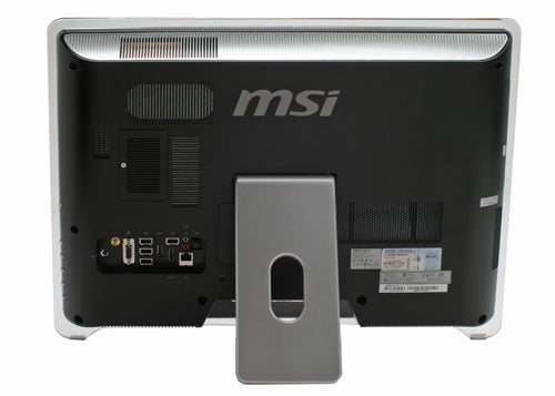 Back view of MSI Wind Top AE2220 all-in-one PC.