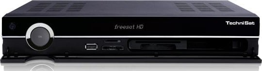Technisat HDFS Freesat HD receiver on white background