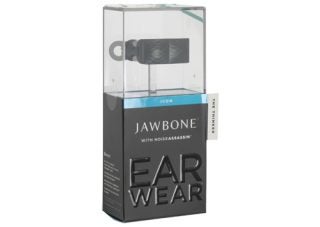 Jawbone Icon Bluetooth headset in retail packaging.