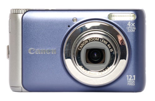Blue Canon PowerShot A3100 IS digital camera