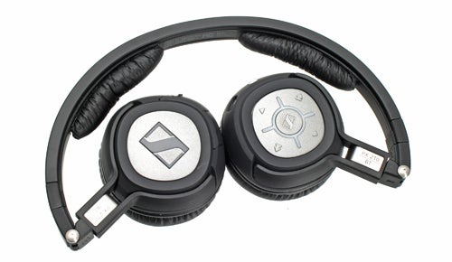 Sennheiser PX 210 BT headphones on white background