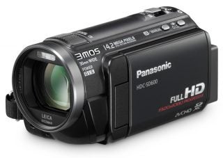 Panasonic HDC-SD600 front angle
