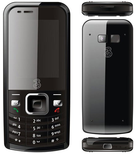 ZTE F102 phone front and back view.