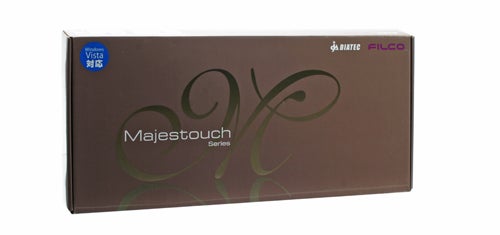 Filco Majestouch Series keyboard packaging box.