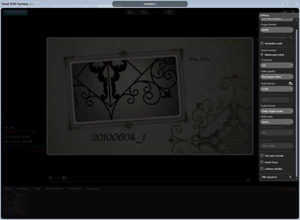 Screenshot of Corel VideoStudio Pro X3 interface.