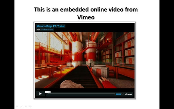 Screenshot of a Vimeo embedded video player.