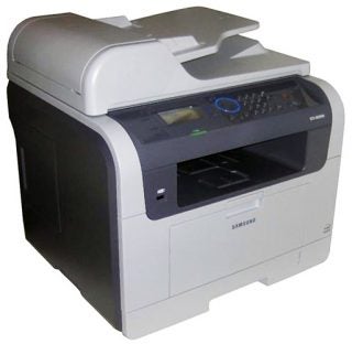 Samsung SCX-5635FN multifunction printer on white background.
