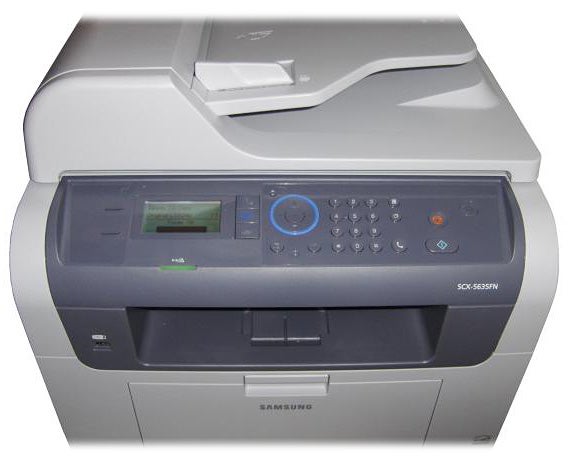 Samsung SCX-5635FN multifunction printer.
