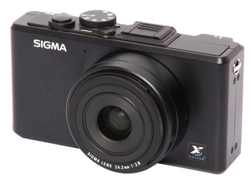 Sigma DP2s compact camera on white background.