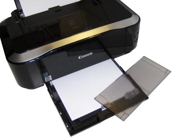 Canon PIXMA iP3600 printer with output tray open.