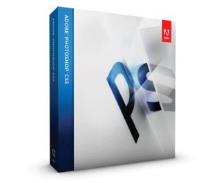 Adobe Photoshop CS5 software package box.