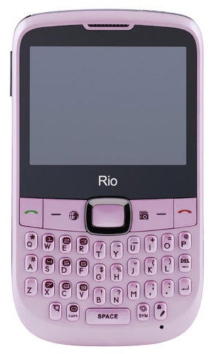 Pink Orange Rio (ZTE-G X991) mobile phone front view