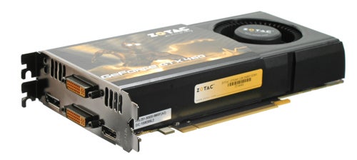 ZOTAC NVIDIA GeForce GTX 460 1GB graphics card.