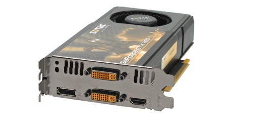 Nvidia GeForce GTX 460 graphics card on white background