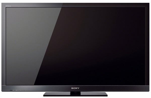 Sony Bravia KDL-40HX803 television front view on white background.