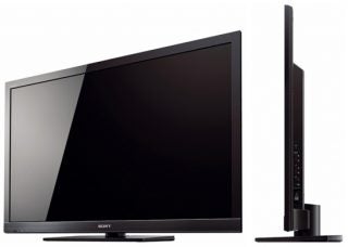 Sony Bravia KDL-40HX803 LED TV front and side view.