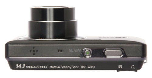 Sony Cyber-shot DSC-W380 top