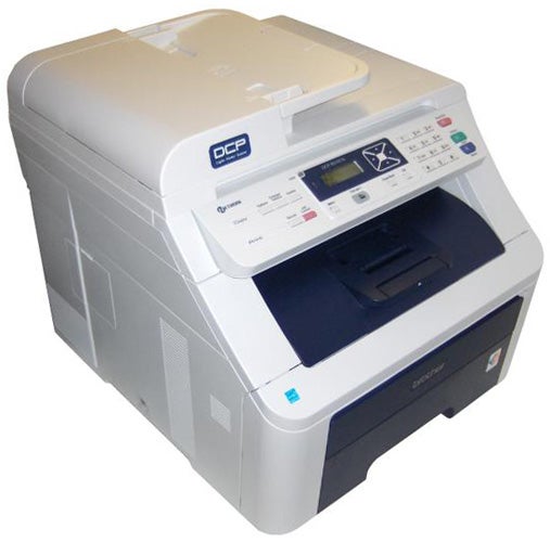 Brother DCP-9010CN all-in-one color laser printer.
