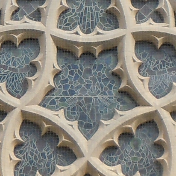 Close-up of intricate stonework shot with Nikon Coolpix S8000.