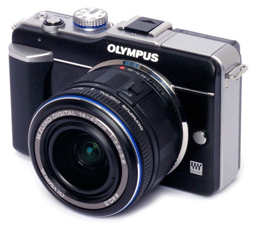 Olympus Pen E-PL1 front angle