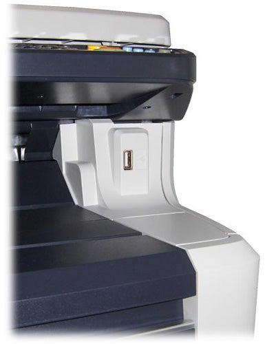 Close-up of Kyocera Mita FS-3140MFP multifunction printer.