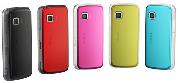 Nokia 5230 colours