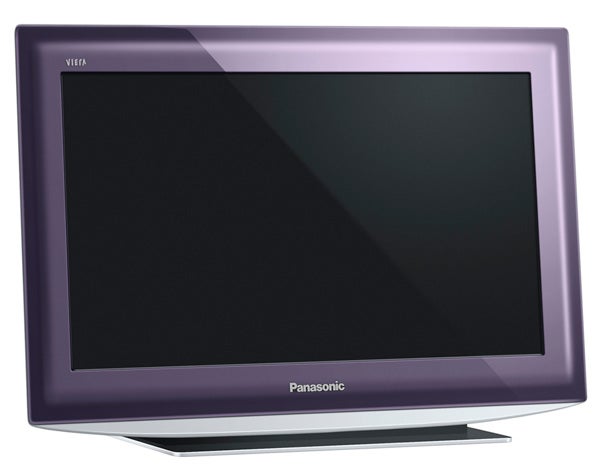 Panasonic Viera TX-L19D28BP purple LCD television