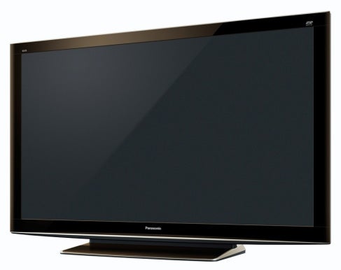 Panasonic Viera TX-P65VT20 plasma television on display.
