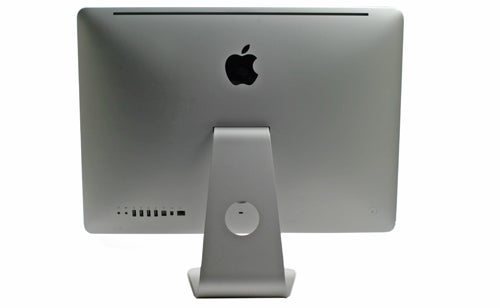 Rear view of an Apple iMac 21.5-inch, 2010 model.