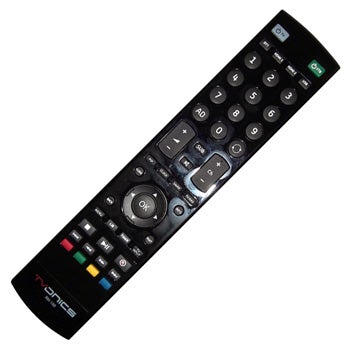 TVonics DTR-HD500 Freeview HD recorder remote control.