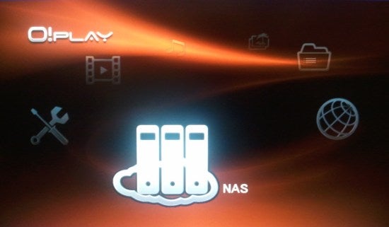 Asus O!Play HD2 menu