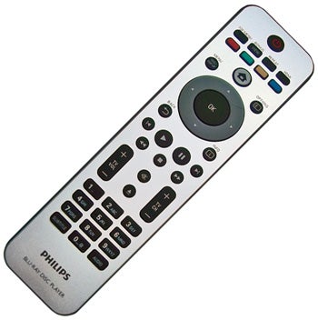 Philips BDP7500 Mk II Blu-ray player remote control