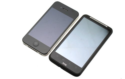 HTC Desire HD vs iPhone 4