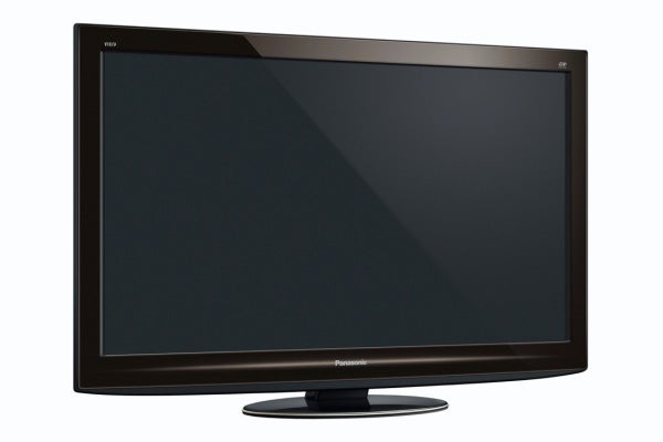Panasonic Viera TX-P42GT20 plasma TV on stand.