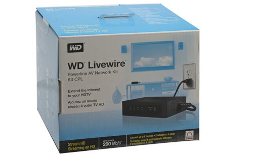 Western Digital WD Livewire product packaging.