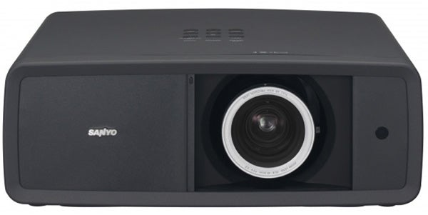Sanyo PLV-Z4000 LCD projector front view.