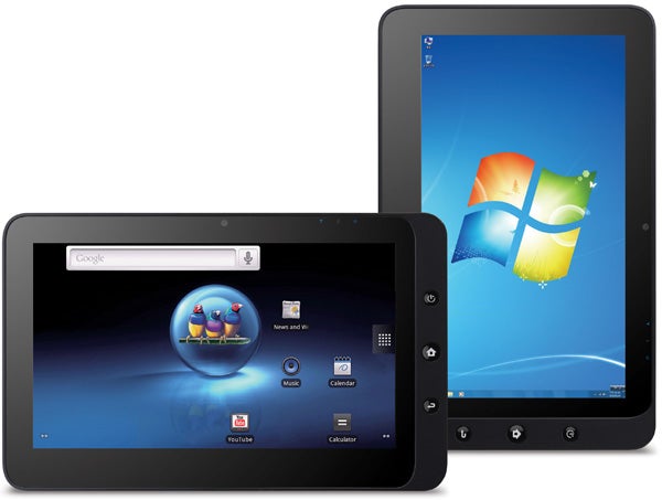 ViewSonic ViewPad 10 dual-boot Android and Windows tablets.