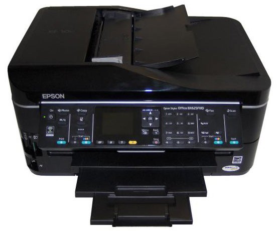 Epson Stylus Office BX625FWD multifunction printer.
