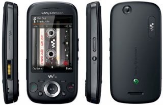 Sony Ericsson Zylo W20i phone from multiple angles.