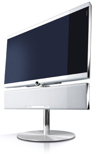 Loewe Individual 40 Compose Slim LED TV on stand.