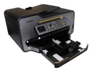 Kodak ESP 9250 all-in-one inkjet printer with paper tray open.